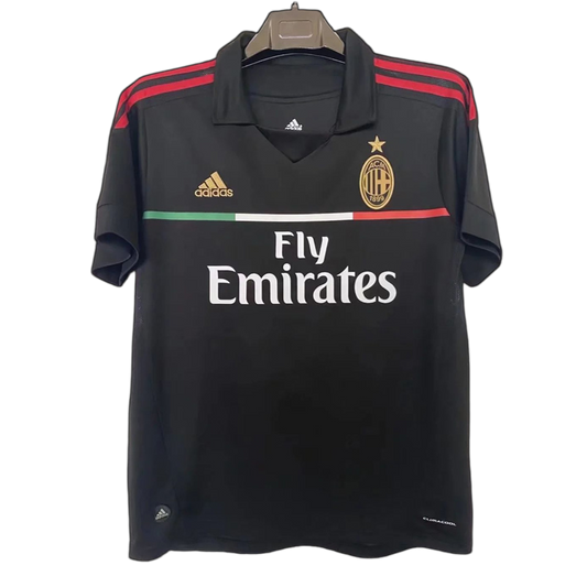 AC Milan 2011/12 Third Jersey – Retro Version – Black