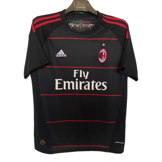 AC Milan 2010/11 Third Jersey – Retro Version – Black