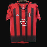 AC Milan 2004/05 Home Jersey – Player Version – Retro Version