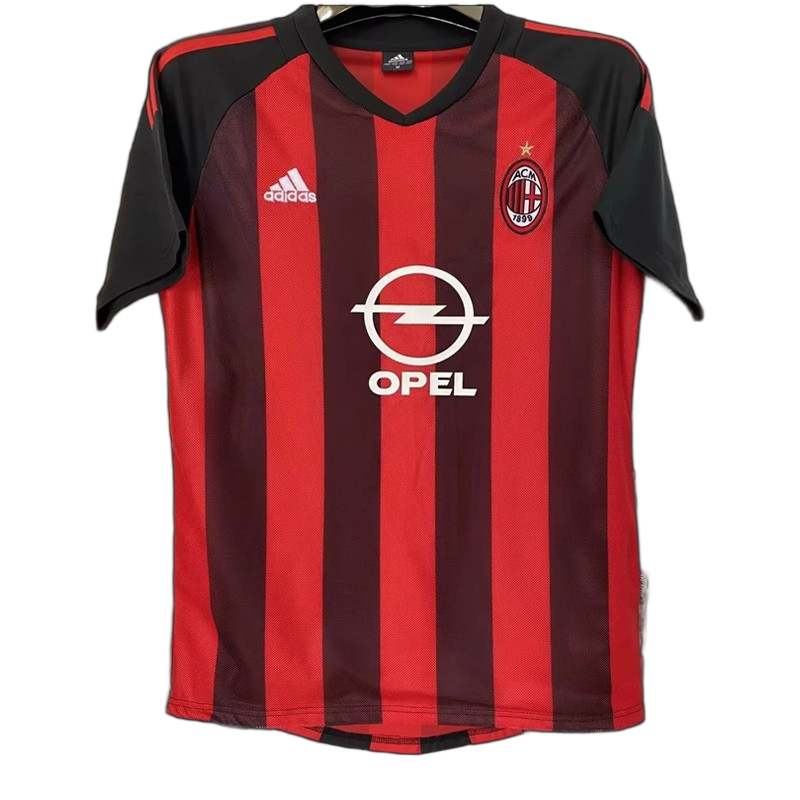 AC Milan 2002/03 Home Jersey – Player Version – Retro Version