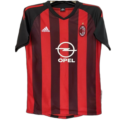 AC Milan 2002/03 Home Jersey – Player Version – Retro Version