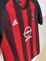 AC Milan 2002/03 Camisola principal – Versão jogador – Versão retro