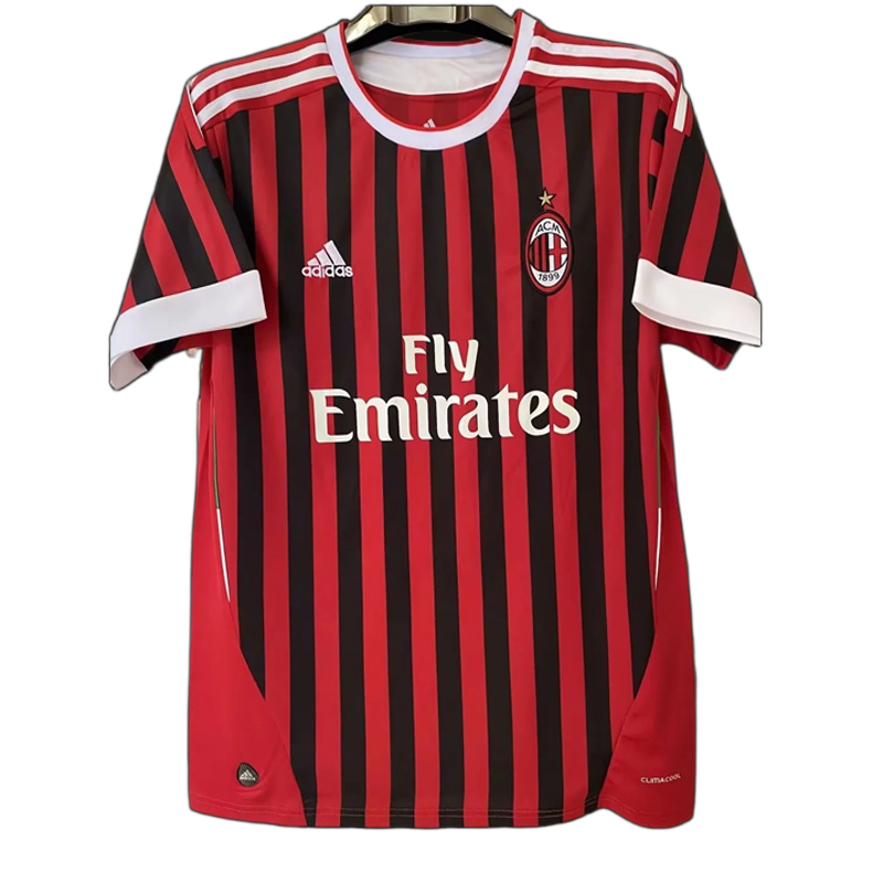 AC Milan 2011/12 Home Jersey – Retro Version