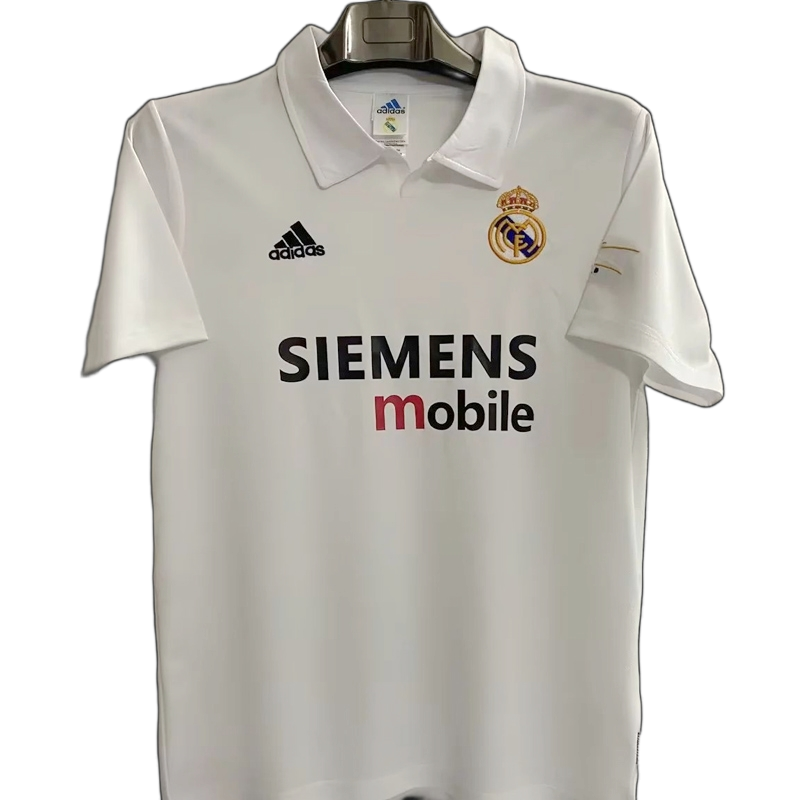 Real Madrid 2002/03 Home Jersey – Retro Version