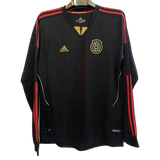 Mexico 2011 Away Jersey – Long Sleeve – Retro Version – Black