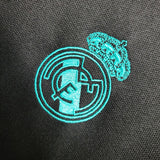 Real Madrid 2017/18 Away Jersey – Long Sleeve – Retro Version – Black