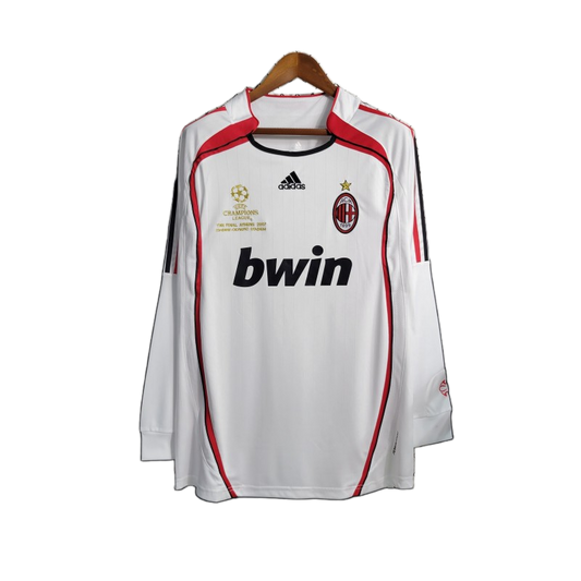AC Milan 2006/07 Away Jersey – Long Sleeve – Retro Version – White