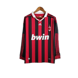 AC Milan 2009/10 Home Jersey – Long Sleeve – Retro Version