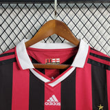 AC Milan 2009/10 Home Jersey – Long Sleeve – Retro Version