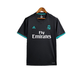 Real Madrid 2017/18 Away Jersey – Retro Version – Black