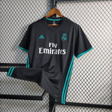 Real Madrid 2017/18 Away Jersey – Retro Version – Black