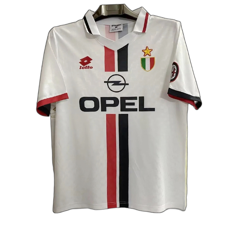 AC Milan 1995/97 Away Jersey – Retro Version – White