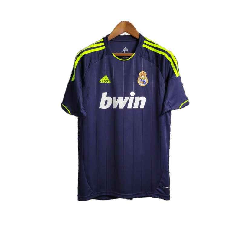 Real Madrid 2012/13 Away Jersey – Retro Version – Black