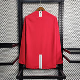 Manchester United 2007/08 Home Jersey – Long Sleeve – Retro Version