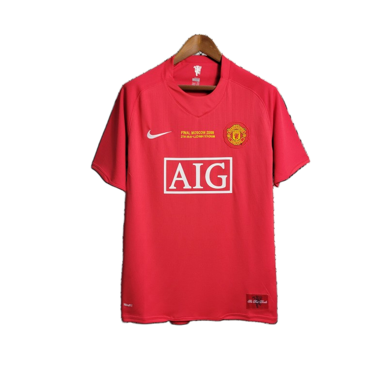 Manchester United 2007/08 Home Jersey – Retro Version