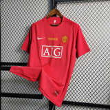Manchester United 2007/08 Home Jersey – Retro Version