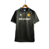 Manchester United 1998/99 Third Jersey – Retro Version – Black