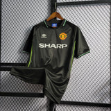 Manchester United 1998/99 Third Jersey – Retro Version – Black