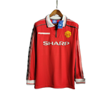 Manchester United 1998/99 Home Jersey – Long Sleeve – Retro Version