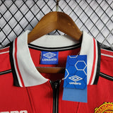 Manchester United 1998/99 Home Jersey – Long Sleeve – Retro Version