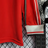 Manchester United 1998/99 Home Jersey – Long Sleeve – Retro Version
