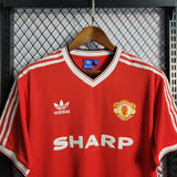 Manchester United 1983/84 Home Jersey – Retro Version