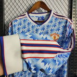 Manchester United 1990/92 Away Jersey – Long Sleeve – Retro Version