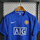 Manchester United 2008/09 Third Jersey – Retro Version – Blue