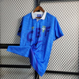 Brazil 1992 Away Jersey – Retro Version – Blue