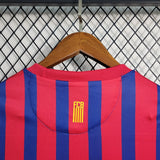 FC Barcelona 2011/12 Home Jersey – Long Sleeve – Retro Version