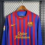 FC Barcelona 2011/12 Home Jersey – Long Sleeve – Retro Version