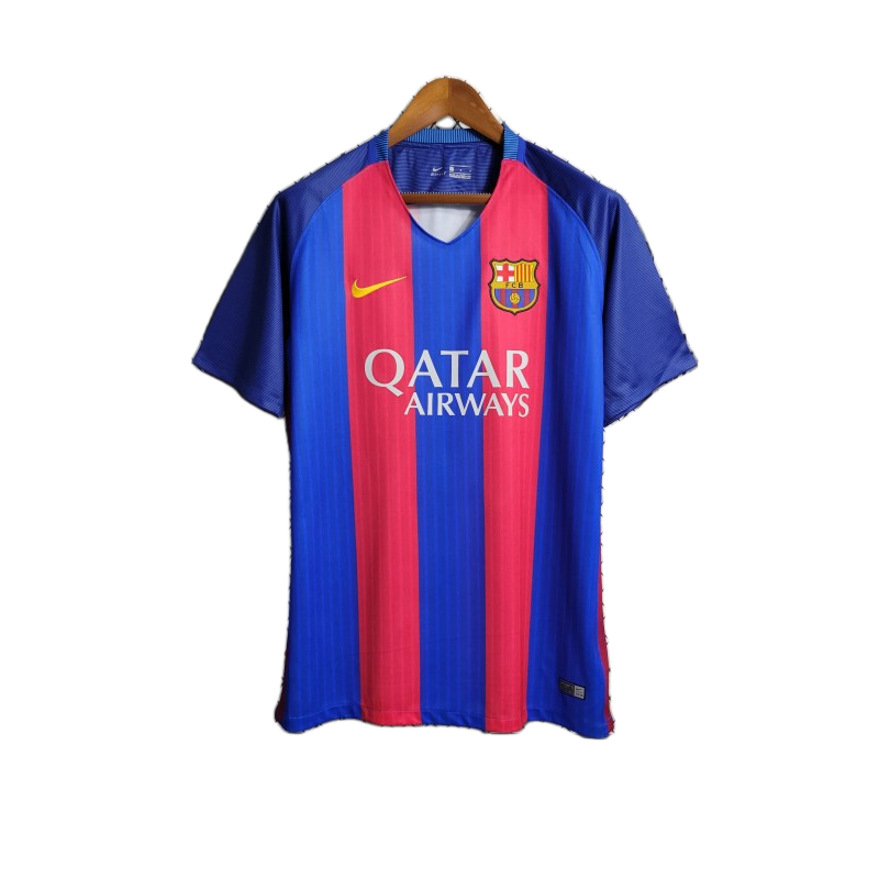 FC Barcelona 2016/17 Home Jersey – Retro Version