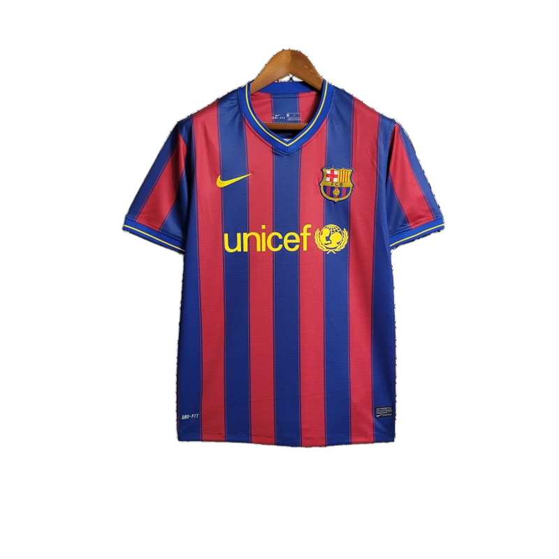 FC Barcelona 2009/10 Home Jersey – Retro Version
