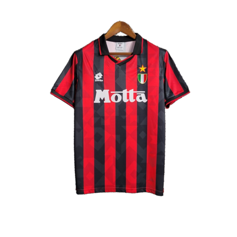 AC Milan 1993/94 Home Jersey – Retro Version