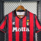 AC Milan 1993/94 Home Jersey – Retro Version