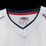 England 2002 Home Jersey – Long Sleeve – Retro Version