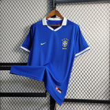 Brazil 1997 Away Jersey – Retro Version – Blue