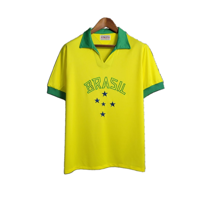 Brazil 1958 Home Jersey – Retro Version