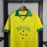 Brazil 1958 Home Jersey – Retro Version