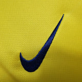 FC Barcelona 2008/09 Away Jersey – Long Sleeve – Retro Version – Yellow