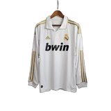 Real Madrid 2011/12 Home Jersey – Long Sleeve – Retro Version