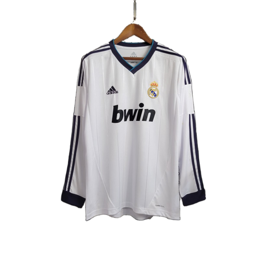 Real Madrid 2012/13 Home Jersey – Long Sleeve – Retro Version