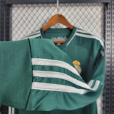 Real Madrid 2012/13 Third Jersey – Long Sleeve – Retro Version – Green