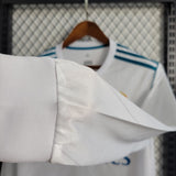 Real Madrid 2017/18 Home Jersey – Long Sleeve – Retro Version