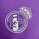 Real Madrid 2017/18 Away Jersey – Long Sleeve – Retro Version – Purple