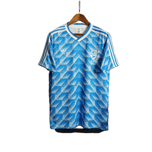 Netherlands 1988 Away Jersey – Retro Version – Blue