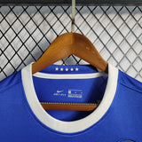 Brasil 2006 Camisola alternativa – Versão retro – Azul