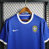 Brasil 2006 Camisola alternativa – Versão retro – Azul