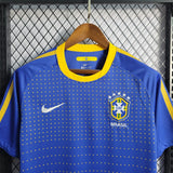 Brazil 2010 Away Jersey – Retro Version – Blue