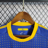 Brazil 2010 Away Jersey – Retro Version – Blue